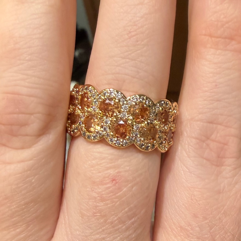 Bomb Party Smokey topaz ring